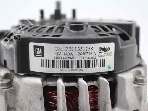 Alternator OPEL INSIGNIA A Sports Tourer (G09) 2.0 CDTI (35) | BP19239001M7 