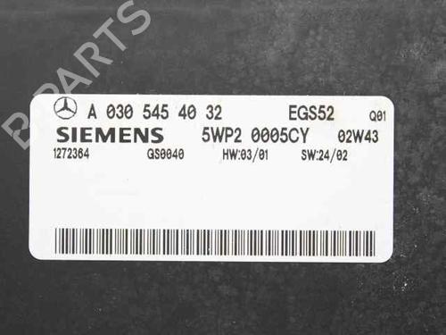 Gearbox control unit MERCEDES-BENZ E-CLASS (W211) E 55 AMG Kompressor (211.076) | BP19222136M52 