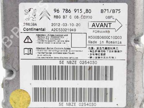 Kollisonspute sett CITROËN DS4 (NX_) 1.6 HDi 110 | BP19240543C86 