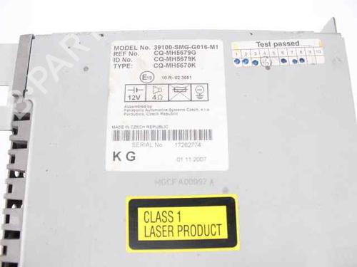 Radio HONDA CIVIC VIII Hatchback (FN, FK) 1.4 (FK1) | BP21200300E6 