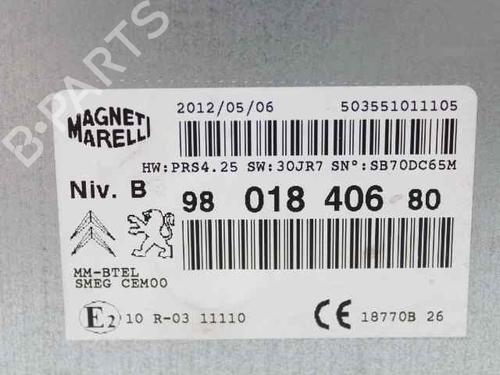Radio PEUGEOT 208 I (CA_, CC_) 1.4 VTi | BP24844612E6 