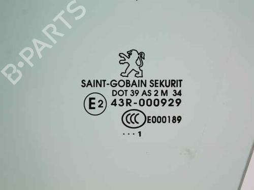 Front left door window PEUGEOT 3008 I MPV (0U_) 1.6 HDi | BP24423823C18 
