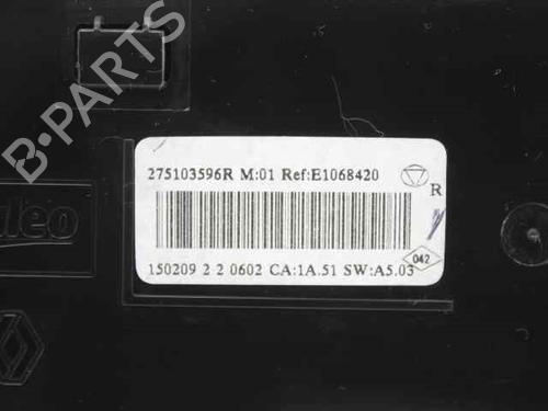 Climate control RENAULT MEGANE III Hatchback (BZ0/1_, B3_) 1.5 dCi (BZ1G, BZ1W, BZ0R) | BP19239184I5 