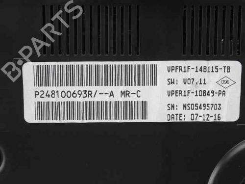 Instrument cluster RENAULT MEGANE IV Grandtour (K9A/M/N_) 1.5 dCi 110 | BP29143681C47