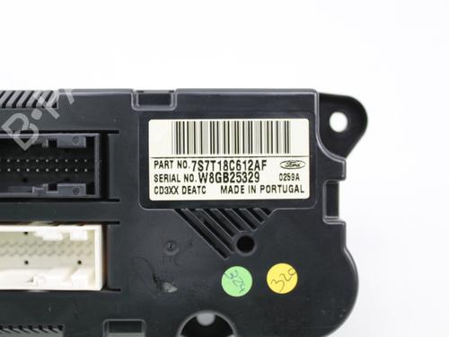 Climate control FORD S-MAX (WA6) 2.0 TDCi | BP19213878I5 