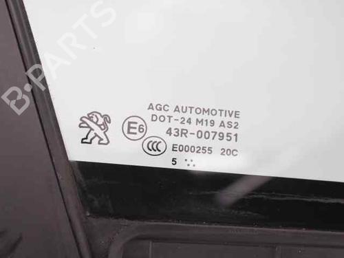 Front right door window PEUGEOT 2008 I (CU_) 1.6 HDi | BP29320709C19 