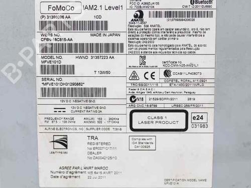 Radio VOLVO V40 Hatchback (525) D2 | BP33279597E6 - Image 8