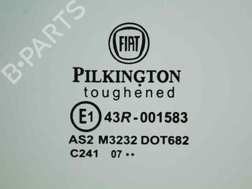 Front left door window FIAT 500 (312_) 1.3 D Multijet (312AXB1A) | BP28485793C18 