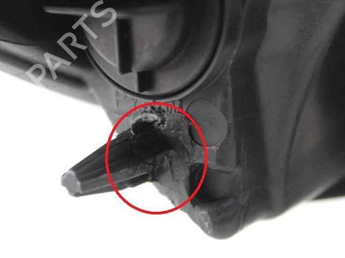 Right headlight RENAULT MEGANE III Hatchback (BZ0/1_, B3_) 1.5 dCi (BZ0C) | BP34410095C29  - Image 8