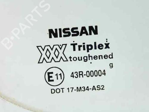 Rear right quarter glass NISSAN MICRA II (K11)  | BP19228157C92 
