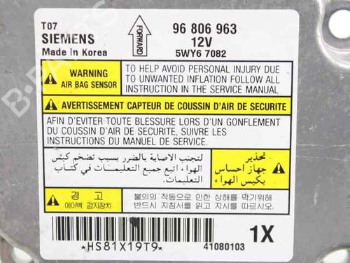 Airbag Kit CHEVROLET AVEO / KALOS Hatchback (T250, T255)  | BP19234259C86 