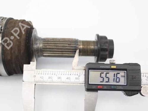 Left front driveshaft PEUGEOT 107 (PM_, PN_) 1.0 | BP19219575M38 
