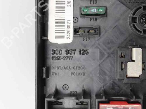 Fuse box VW PASSAT B6 (3C2) 1.6 TDI | BP31576557E1 