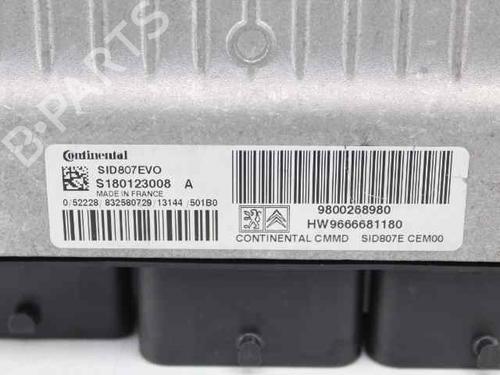 Electronic module PEUGEOT 3008 I MPV (0U_) 1.6 HDi | BP30606729M83