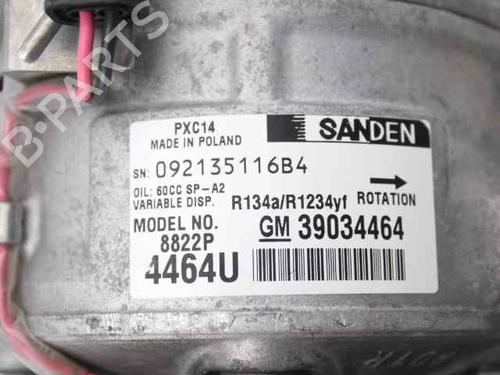 AC compressor OPEL ASTRA K Sports Tourer (B16) 1.6 CDTi (35) | BP19246206M34 
