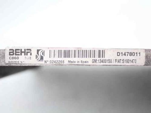 AC radiator OPEL CORSA E (X15) 1.2 (08, 68) | BP32769240M32  - Image 5