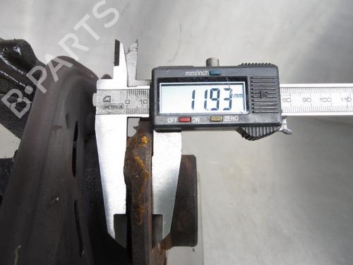 Left front steering knuckle OPEL COMBO Box Body/MPV 1.7 DI 16V | BP19191202M25 