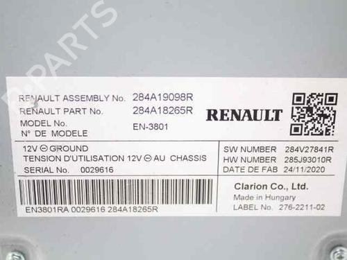 Electronic module RENAULT CAPTUR II (HF_)  | BP19228551M83 