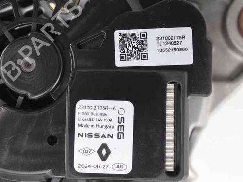 Alternator DACIA JOGGER (RK_) 1.0 TCe 90 ECO-G (RKMT) | BP31366931M7