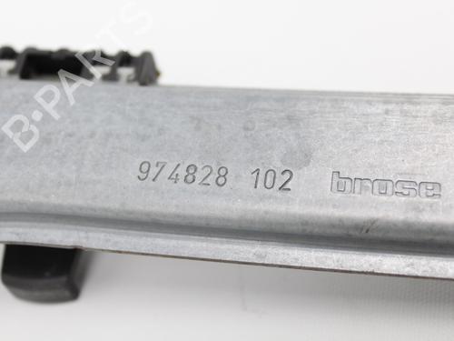 Rear right window mechanism RENAULT LAGUNA III (BT0/1) 1.5 dCi (BT00, BT0A, BT0T, BT1J) | BP19212622C25 