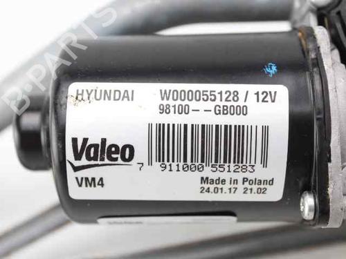 Front wiper motor HYUNDAI i20 II (GB, IB)  | BP27710227M29 