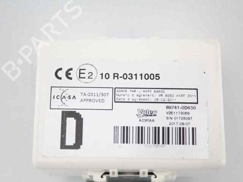 Comfort control module TOYOTA YARIS (_P13_) 1.5 (NSP131_) | BP19228819M56