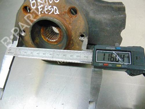 Left front steering knuckle FIAT BRAVO I (182_) 1.4 (182.AA) | BP19189904M25 