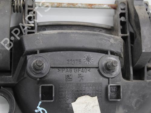 Front left exterior door handle OPEL COMBO Box Body/MPV 1.7 CDTI 16V | BP19207270C128 