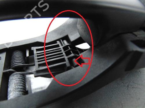 Venstre bak utvendig håndtak SKODA FABIA I Combi (6Y5) 1.4 TDI | BP21200537C130 