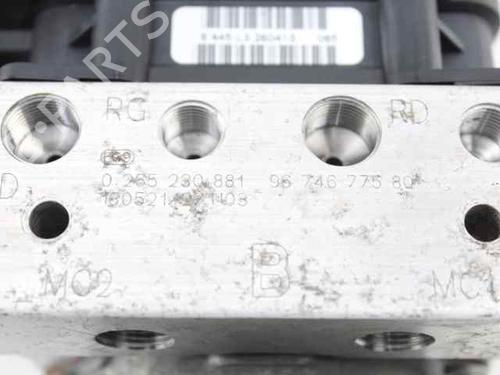 ABS pump PEUGEOT 3008 I MPV (0U_) 1.6 HDi | BP30606748M43 