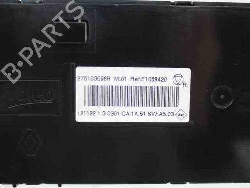 Climate control RENAULT MEGANE III Hatchback (BZ0/1_, B3_) 1.5 dCi (BZ0C) | BP19229080I5 
