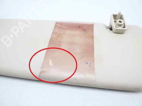 Left sun visor FIAT 500 (312_) 1.2 (312AXA1A) | BP19227908I1