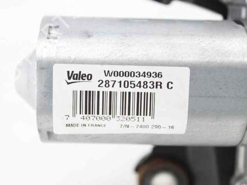 Rear wiper motor RENAULT CLIO IV Grandtour (KH_) 1.5 dCi 90 (KHN3, KHN4) | BP31936209M102 