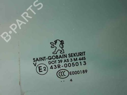 Rear left door window PEUGEOT 3008 I MPV (0U_) 1.6 HDi | BP19245414C20 