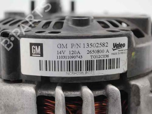 Alternator OPEL INSIGNIA A Sports Tourer (G09) | BP19238200M7