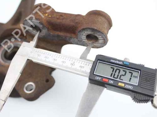 Left front steering knuckle RENAULT MEGANE III Hatchback (BZ0/1_, B3_) 1.5 dCi | BP19236832M25 