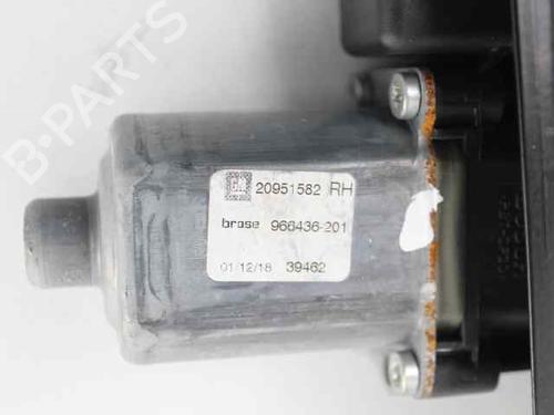 Front right window mechanism OPEL ADAM (M13) 1.4 | BP31936160C23
