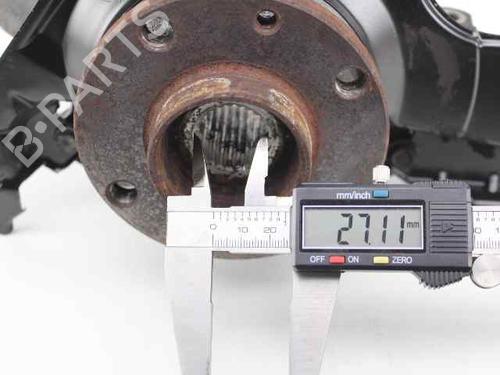 Left front steering knuckle FIAT BRAVO II (198_) 1.9 D Multijet (198AXB1A) | BP19231550M25 