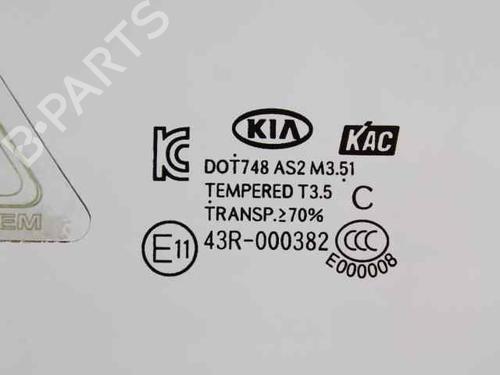 Front left door window KIA RIO III (UB) 1.25 CVVT | BP19240283C18 