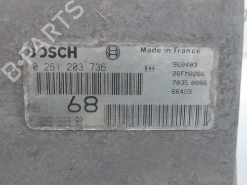 Engine control unit (ECU) PEUGEOT 106 II (1A_, 1C_) 1.1 i | BP19186994M57 