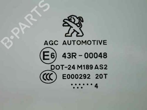 Rear left door window PEUGEOT 2008 I (CU_) 1.6 HDi | BP29320754C20 