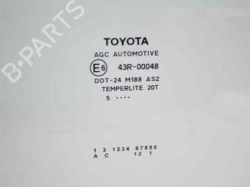 Rear left door window TOYOTA YARIS (_P13_) 1.3 (NSP130_, NSP130) | BP19245342C20 