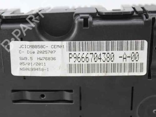 Kombinert Instrument CITROËN C4 Picasso I MPV (UD_) 1.6 HDi 110 | BP29873103C47 