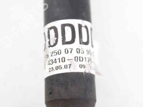 Right front driveshaft TOYOTA YARIS (_P9_) 1.3 VVT-i (SCP90_, SCP90R) | BP19232646M39 