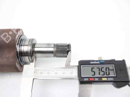 Left front driveshaft VW POLO V (6R1, 6C1)  | BP22637857M38 
