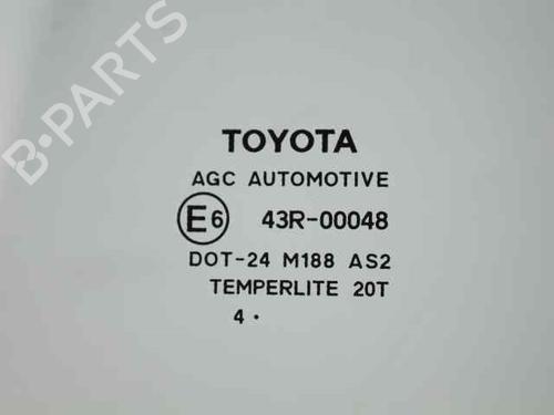 Rear right door window TOYOTA YARIS (_P13_) 1.0 (KSP130_, KSP130) | BP25208146C21 