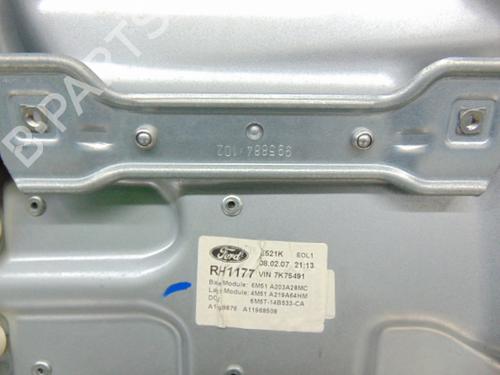 Front right window mechanism FORD FOCUS II Turnier (DA_, FFS, DS)  | BP19197175C23 