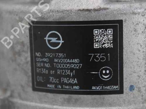 AC compressor OPEL ASTRA K (B16) 1.2 Turbo (68) | BP39700196M34 - Image 3