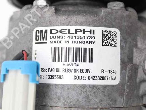 AC compressor OPEL ASTRA J (P10) 1.7 CDTI (68) | BP30631155M34 