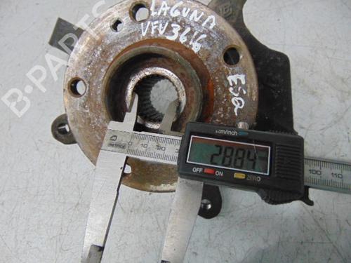 Left front steering knuckle RENAULT LAGUNA II (BG0/1_) 1.6 16V (BG0A, BG0L) | BP19186844M25 